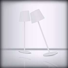 Gt-009 Ralbay 2 Pack White Cordless Table Lamp Rechargeable Led La Pack-3000k