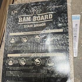 Rbsa36-en Ram Board Rbsa36-en/sp Stair Armor 5 Pack Protective Covering Fits 10-11 Inch Depth