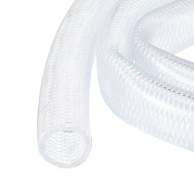 Ref240129we001362 Rebower 1 Inch X 1/4 Braided Clear Plastic Pvc Tubing 10ft High Pressure Flexible Re
