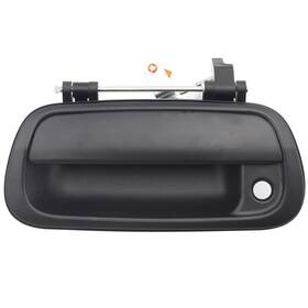 R-0c010 Reeoutdoor Tailgate Handle With Keyhole Compatible 2000-2006 Tundra Liftgate Latch