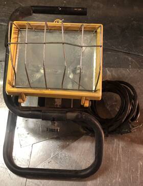 Pq500wl Regent 1 -500 Watt Halogen Portable Work Stand Light Fixture Automotive Home