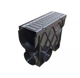 003441 Reln Storm Drain 4.5 Inch X 13.25 Inline Basin Complete With Galvanized Grate