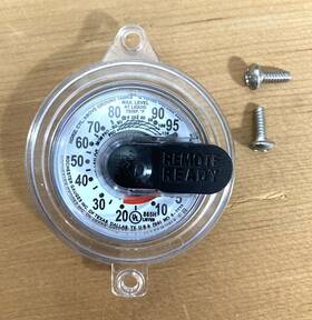 5986s02733 Rochester Remote Ready Dial Face With 2 Screws Appears New Read