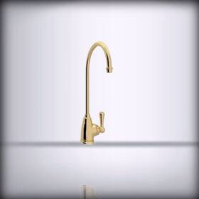 U.1625l-ulb-2 Rohl Filtration Unlacquered Brass