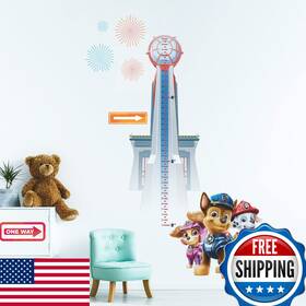 Roommates B09zf96jbf Rmk5158gc Paw Patrol Growth Chart Peel And Stick Wall Decals