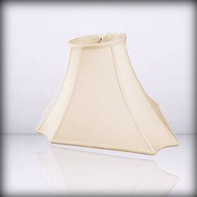 Bs-714-13eg Royal Designs Inc. - Square Inverted Cut Corner Basic Lamp Shade E 6.5 X 13.5 10.5