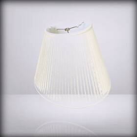 Bs-728-14eg Royal Designs Inc. - Deep For Empire Side Pleat Basic Lamp Shade Eggshell 8 X 14