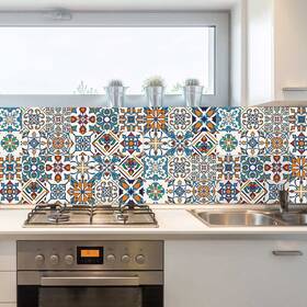 Royalwallskins B07k4bld92 Decorative Tile Decals 4x4 Inch - Set Of 16 Self Adhesive Peel