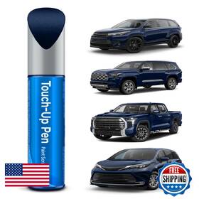 B0dxb7qtc3 Rsacet 8q4 Reservoir Blue Touch Up Paint Compatible Toyota Exact Match