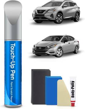 Rsacet-k-nissan-k23 Rsacet K23 Brilliant Silver Metallic Touch Up Paint Kit Compatible With Nissan Exact Ma
