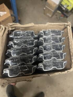 1784415 Rubbermaid Fasttrack Rail 48 Inch Hang Track Storage System 5g76 10 Pack