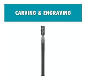 A90ce06 Ryobi Rotary Tool 1/8 Inch Carbide Cylinder Engraving Burr