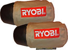 S650d-37 S650d-37-2pk Ryobi Pack Of Genuine Oem Replacement Dust Bags 704660080227
