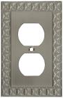 S803-338 Stanley Lot Of Outlet Wall Plate Satin Nickel 680487984583