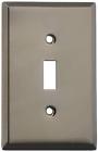 1-toggle S805-804 Stanley Lot Of Switch Wall Plate Black Chrome 680487984576