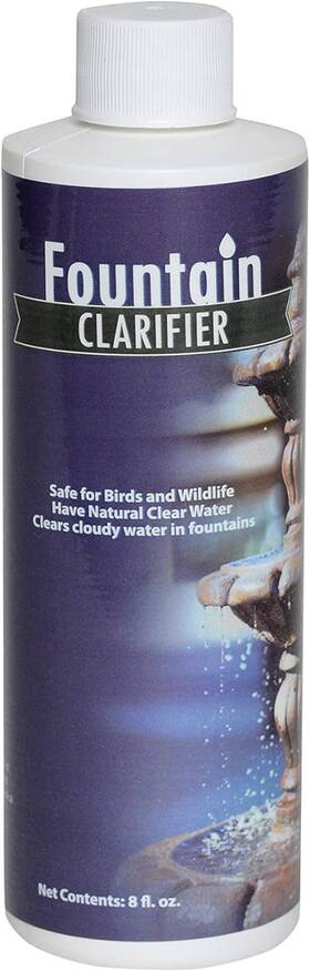 Sanco 445053489441 Fountain Water Clarifier - 8 Ounces Treatment For Fountains And Birdbaths