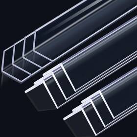 Cha-sasylvia-2779 Sasylvia 10 Pcs Wall Corner Protector Guards Vinyl 3/4 X 48 Inches Clear