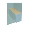 Sb-1248.125 Swanstone Shower Bench Seat Top Cloud White