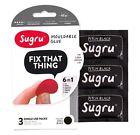Sblk3 Sugru Mouldable Glue Fix That Thing Black Pack Brand New