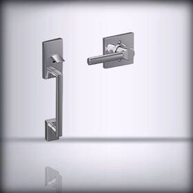 10-027 Schlage Lock Company Fe285 16-080 Cen 625 Brw Col Bright Chrome Collins Interior Tri