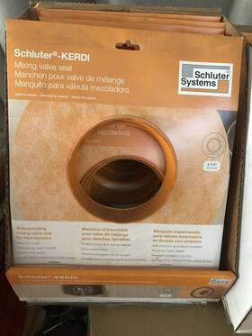 Kmsmv10235 Schluter Systems Kmsmv10235/114 Kerdi-seal-mv 4-1/2 Inch Mixing Valve Seals 10 Pcs Pack