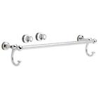 Sdbr012-pc-r Delta Portman Handle With Knobs For Sliding Shower 885785286463