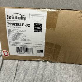 Sea Gull Lighting 785652244407 One Light Ceiling Flush Mount