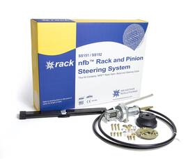 Ss15111 Seastar 731957092175 Dometic Nfb No Feedback Rack Steering Kit With Single Cable 11ft