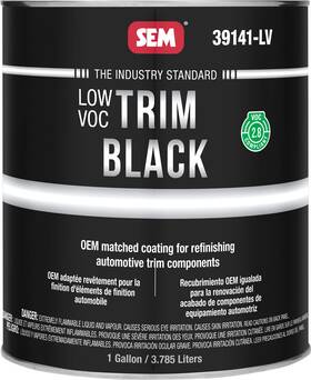 39141-lv Sem Products Low Voc Trim Black