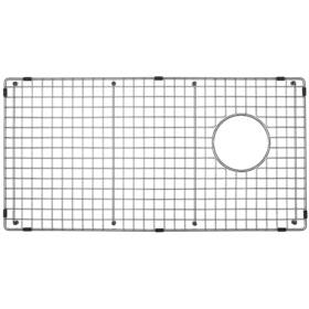 Ndg2814s Serene Valley Sink Bottom Grid 28-1/4 Inch X 14-3/8 Side Drain With Corner Radi