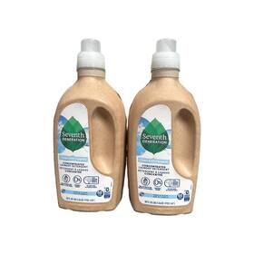 Seventh Generation 732913228270 Laundry Detergent Free And Clear 50 Oz. Pack Of Two 2