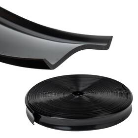 Sfneer 737368253754 Black Vinyl 7/8 Inch Insert Molding Trim Screw Cover Rv Inserts Campe