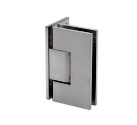Sup-112-os-bn Sgs Heavy Duty Wall To Glass Offset Back Plate Hinge-brushed Nickel