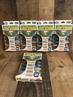 702502 Shawshank Ledz Inc Magic Seasons Led Multicolored 10 Ct String Christmas Lights 7.5 Ft