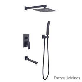 Th6203mb Shower System Luxury Rain Head Combo Set With Tub Faucet -