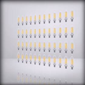 B1060500048 Sigalux E12 - Led Bulb Dimmable Candelabra For Le B10-daylight 48 Count Pack O