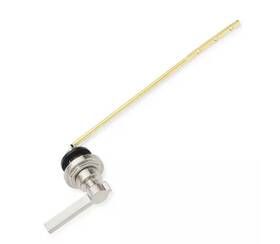 Signature Hardware 781889353080 Greyfield Flush Lever -polished Nickel