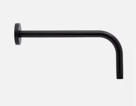 Signature Hardware 781889897515 Cylindrical-wall-mount Shower Arm- Matte Black