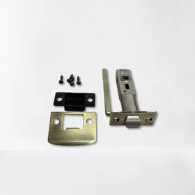 Pass-latch-234-ab Signature Hardware Passage 2-3/4ftft Latch Set - Antique Brass