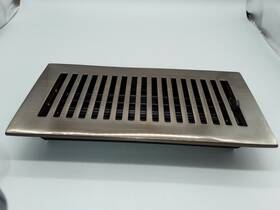314036 Signature Hardware Pid 275100 Modern Brass Floor Register -antique 4ftx10ft 5-5/8x11-1/2 Inch Overall