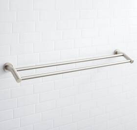 331933 Signature Hardware Pid 296434 24 Inch Ceeley Collection Double Towel Bar-chrome