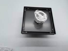 305354 Signature Hardware Pid 514267 6 Inch Cohen Square Tile-in Shower Drain-matte Black