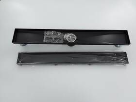 347011 Signature Hardware Pid 567666 24 Inch Cohen Linear Tile-in Shower Drain - Matte Black