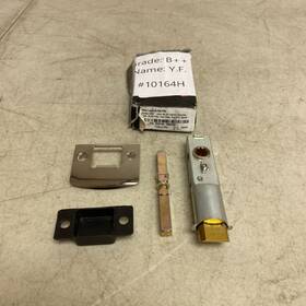 Priv-latch28-234-pnl Signature Hardware Privacy 2-3/4ftft Latch Set 28 Degree Includes Strike
