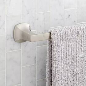 Shsf24tbzbn Signature Hardware Sefina Towel Bar - Brushed Nickel