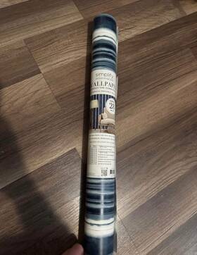 3003-blues Simplify Wallpaper Blue Watercolor New Single Roll 28 Square Feet