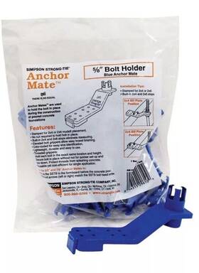 8-rp10 Simpson Strong-tie 5/8-rp10 Anchor Mate 60pieces - For Concrete