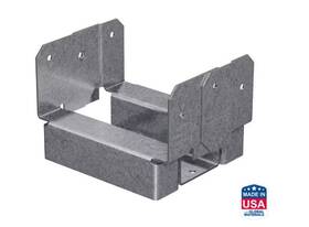 Aba44rz Simpson Strong-tie Aba Zmax Galvanized Adjustable Standoff Post Base- 4x4 Lumber