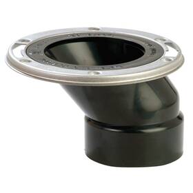 889-aom Sioux Chief Closet Flange 3x4 Abs Os - Deal Of The Week