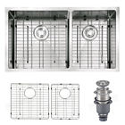 Sk-h3319-6040g1 Primart Inch Stainless Steel Kitchen Sinks Undermount Bowls Grid